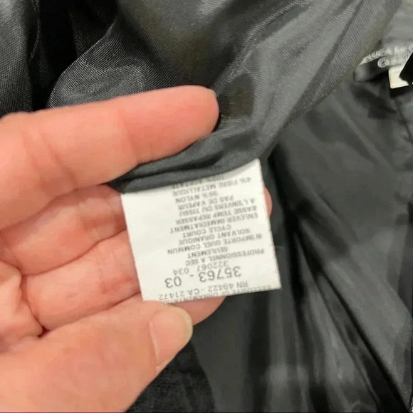 Gunne Sax Jessica McClintock Vintage black Lace Strapless Dress size9 Pr…❤️ - Picture 9 of 14